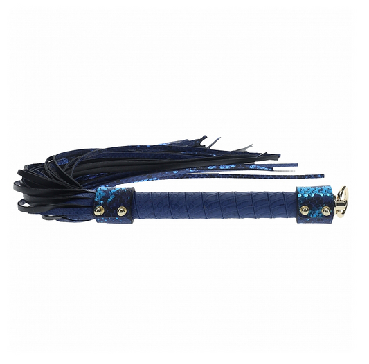 Ouch Flogger Blue