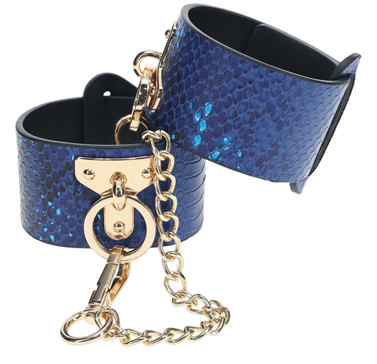 Ouch Handcuffs Blue