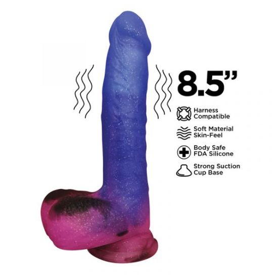 Stardust Milky Way Rechargeable Dildo 8.5''