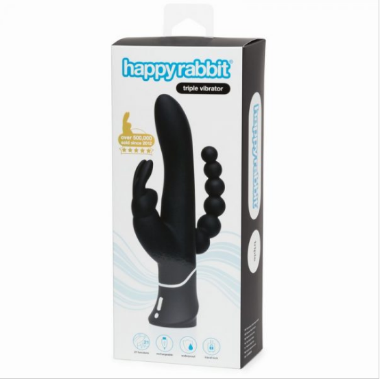 Happy Rabbit Triple Curve Black