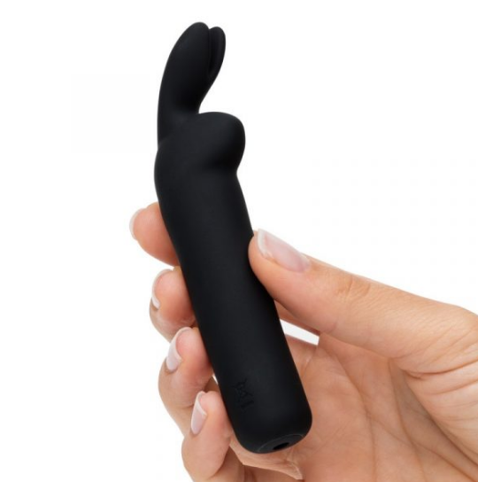 Happy Rabbit Rechargeable Bullet Black