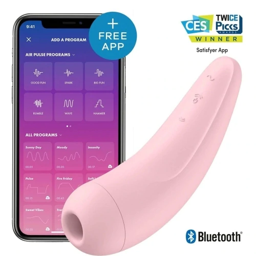 Satisfyer Curvy 2+ Pink Stimulator