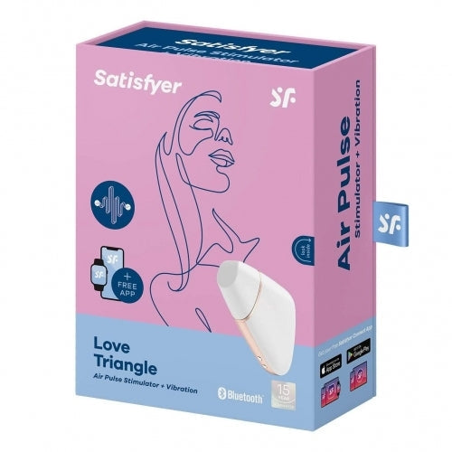 Satisfyer Love Triangle White Stimulator