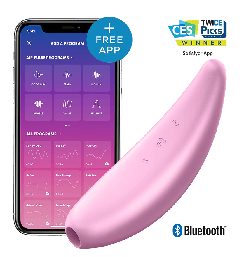 Satisfyer Curvy 3+ Pink Stimulator