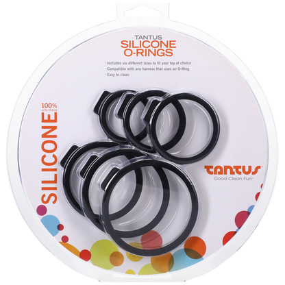 Tantus Silicone O-Ring Harness Set