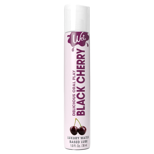 Wet Delicious Black Cherry Lubricant - 1 oz / 30 ml