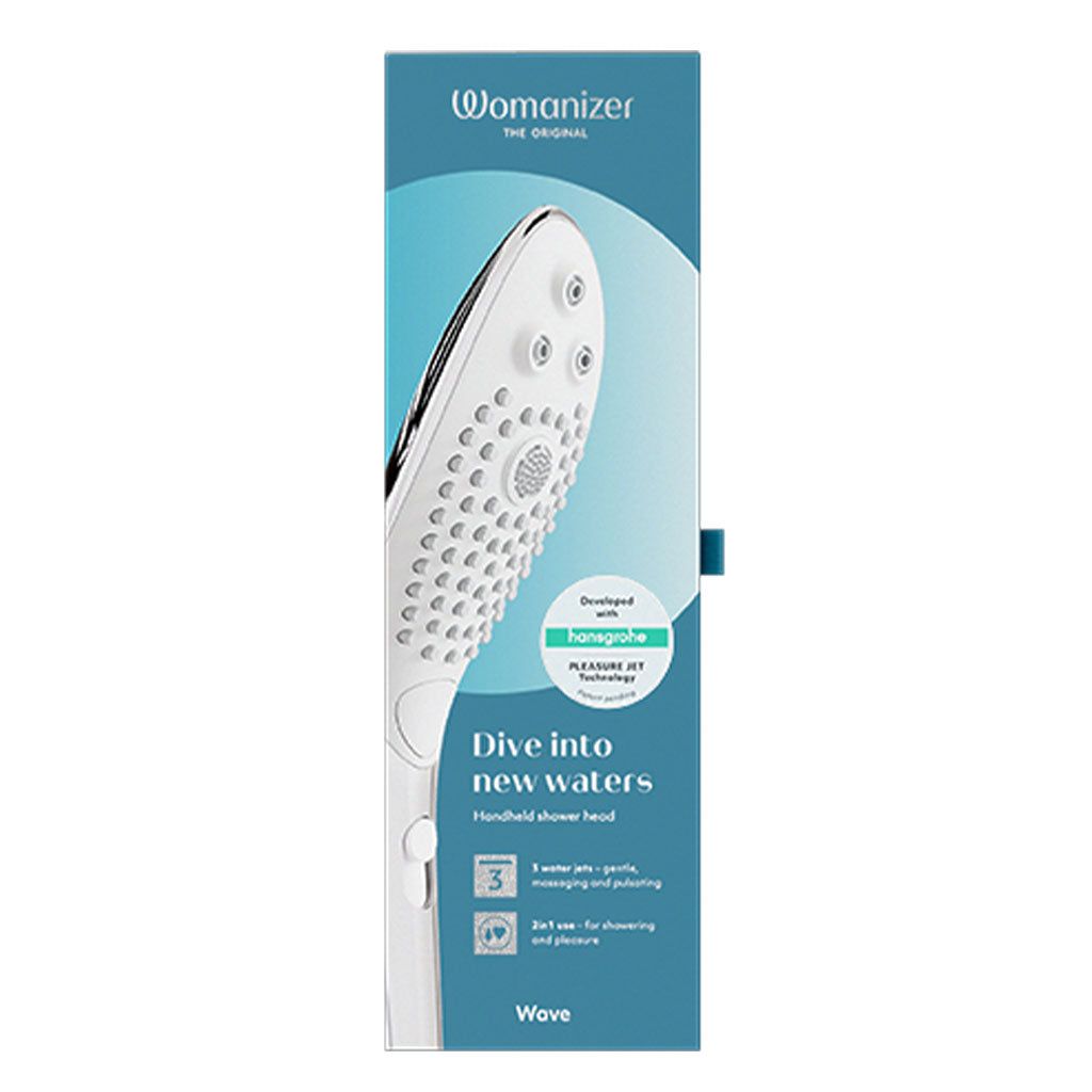 Womanizer Wave Water Massage Stimulator - Chrome