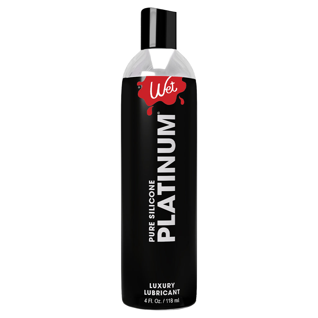 Wet Platinum Pure Silicone Luxury Lubricant - 4 Fl. Oz. / 118 ml