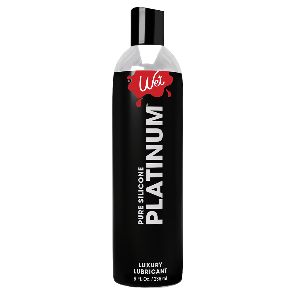 Wet Platinum Pure Silicone Luxury Lubricant - 8 Fl. Oz. / 236 ml