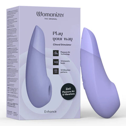 Womanizer Enhance Clitoral Stimulator - Lilac