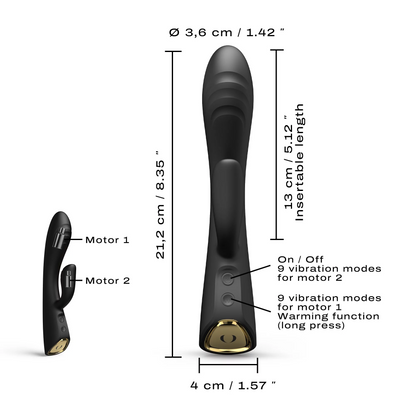 Dorcel Flexi Rabbit Warming Vibrator