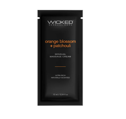 Wicked Orange Blossom + Patchouli Massage Cream 0.34oz