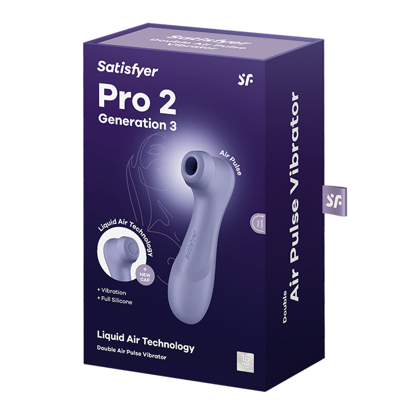 Satisfyer Pro 2 Generation 3 Connect App - Lilac