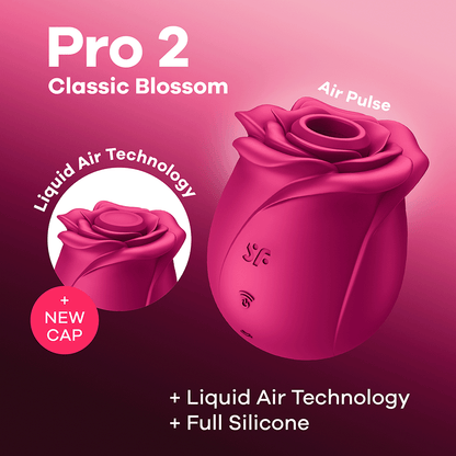 Satisfyer Pro 2 Classic Blossom Air Pulse Vibrator