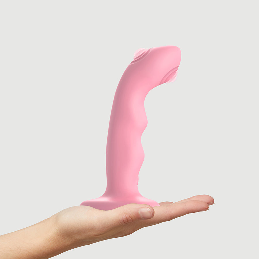 Strap on Me Tapping Dildo Wave- Coral Pink