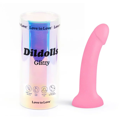 Love To Love Dildolls Glitzy 6" Dildo - Glitzy