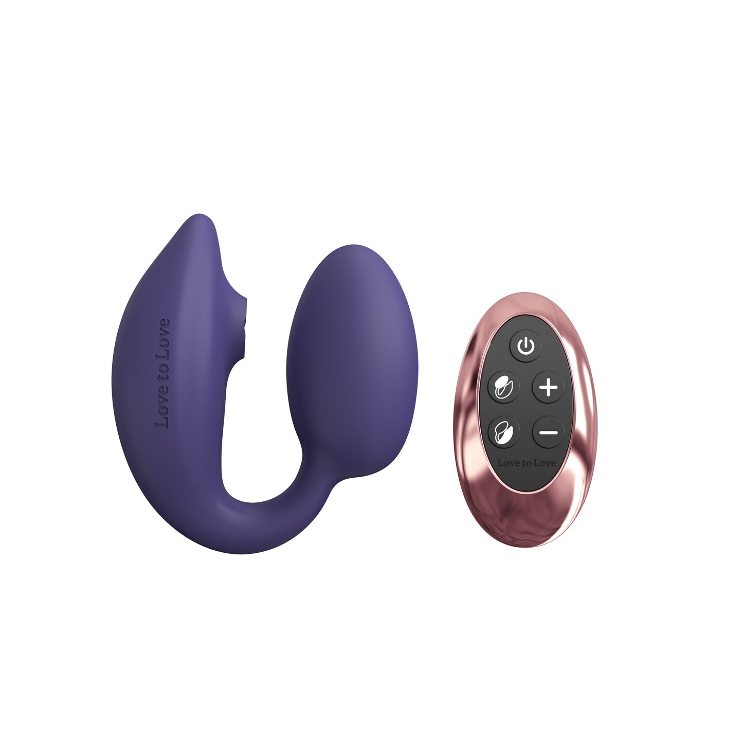 Love To Love WonderLover Clitoral and G-Spot Vibrator -  Indigo