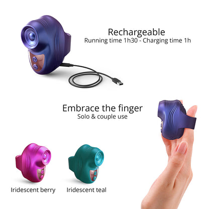 Love to Love Kisscool Tiny Stimulator -  Indigo