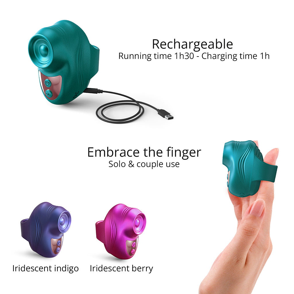 Love to Love Kisscool Tiny Stimulator - Teal