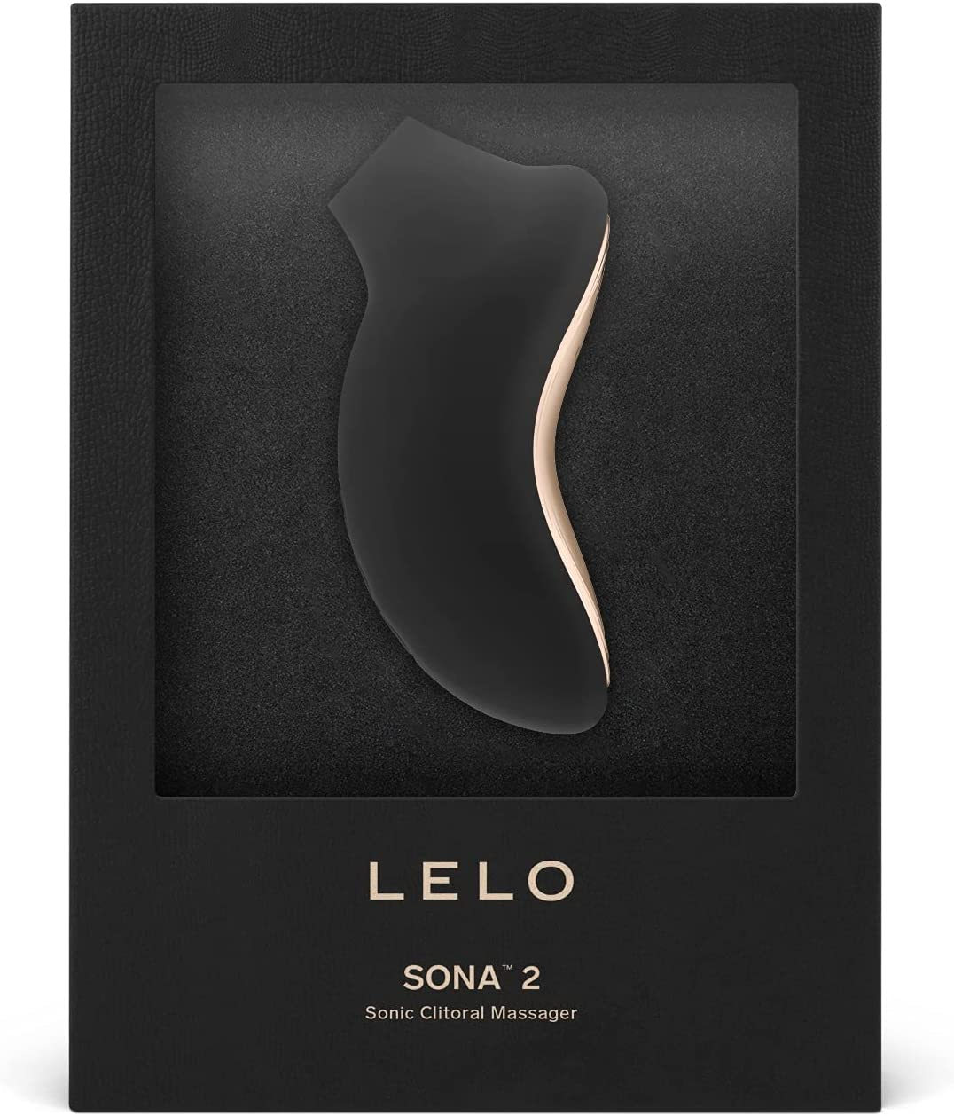 Lelo Sona 2 Clitoral Stimulator - Black