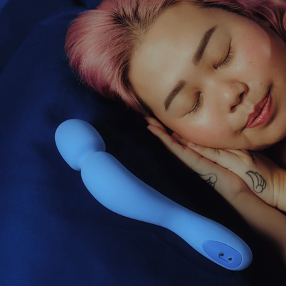 Dame Com Wand Vibrator - Periwinkle