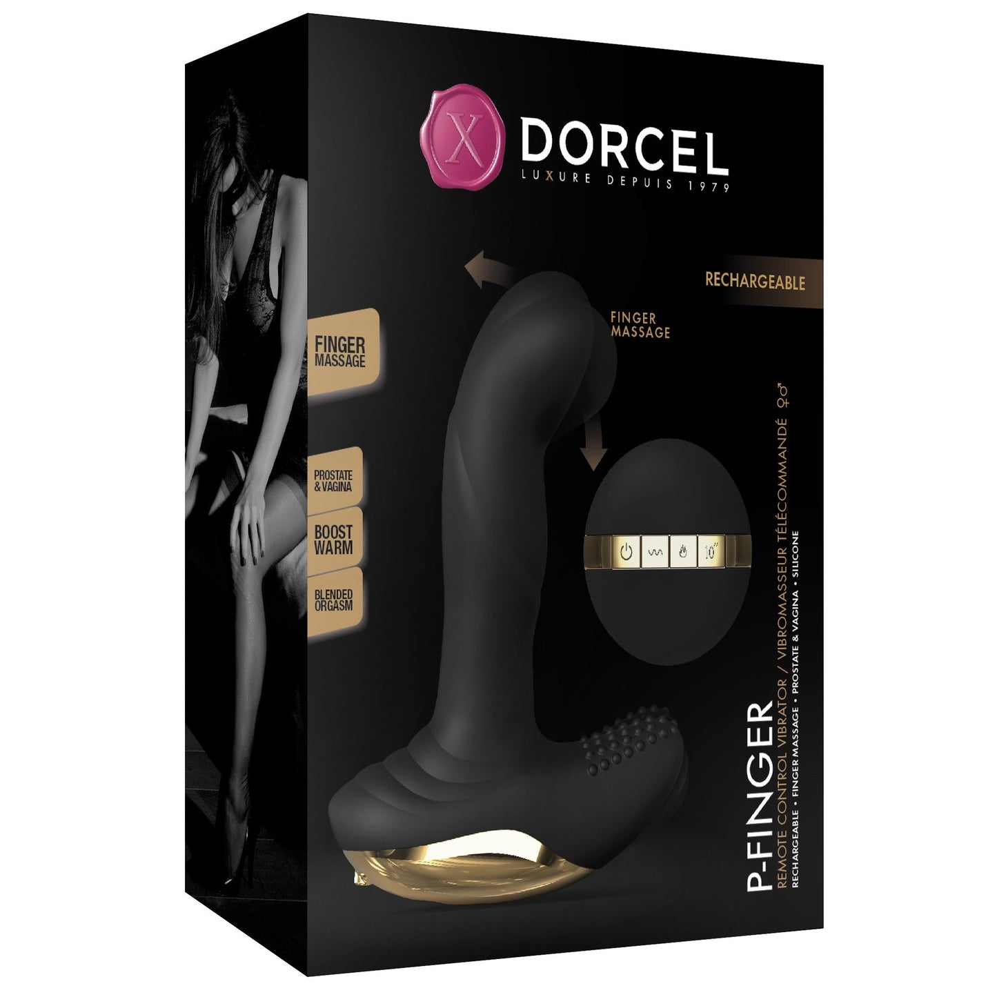 Dorcel P-Finger Remote Control Vibrator