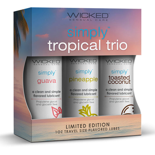 Wicked Simply Tropical Trio Travel Kit  (Pack of 3)