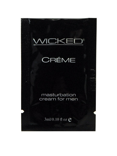 Wicked Creme Masturbation Cream Sachet - 3ml