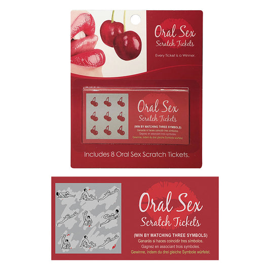 Kheper Games Oral Sex Scratch Tickets