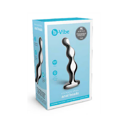 b-Vibe Anal Beads - Stainless Steel