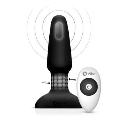 b-Vibe Rimming Plug 2 Black - Black