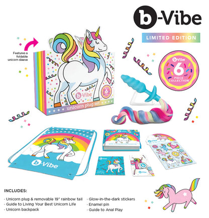 b-Vibe Unicorn Plug Limited Edition Set - 6pc