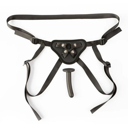 SEI MIO Perfectly Pegged Adjustable Strap-On Harness with Dildo