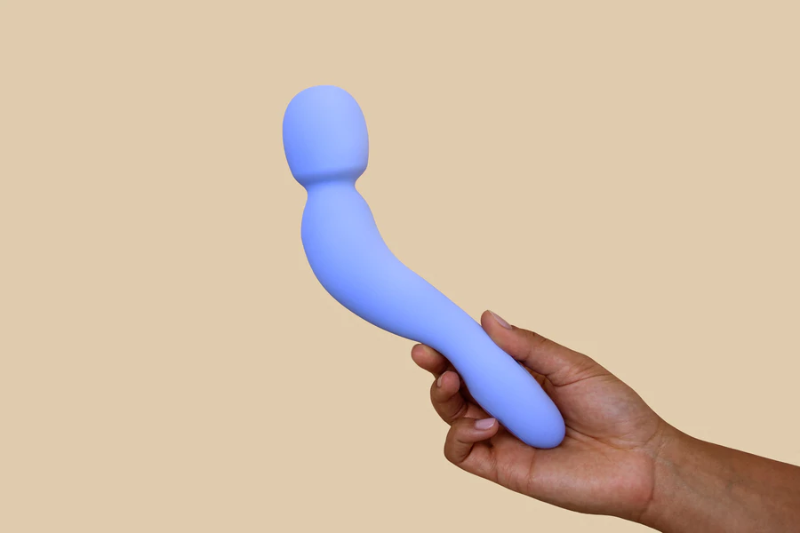 Dame Com Wand Vibrator - Periwinkle