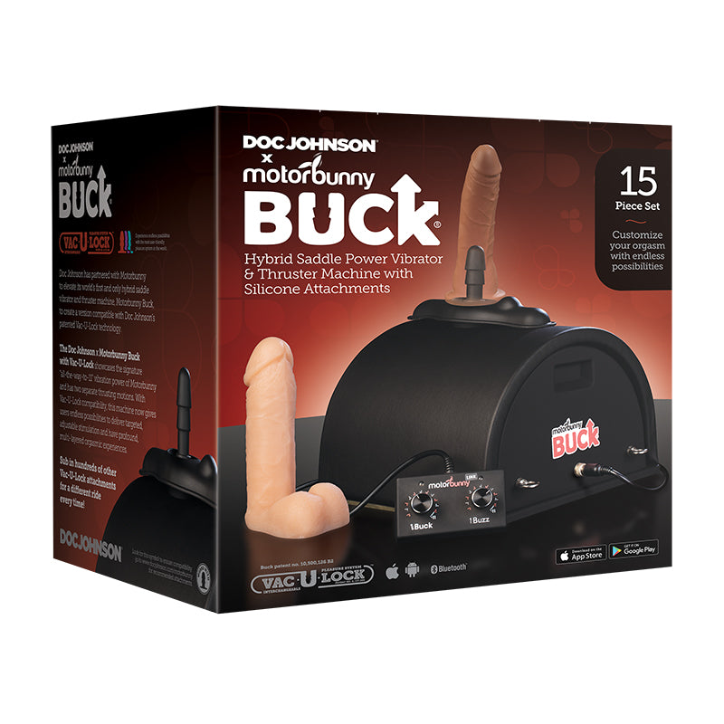 Doc Johnson x Motorbunny Buck with Vac-U-Lock