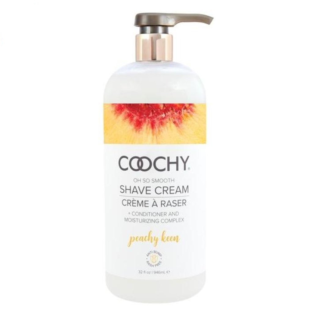 32oz Coochy Shave Cream  Peachy Keen