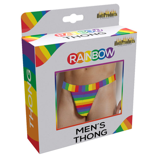 Hott Products Rainbow Mens Thong