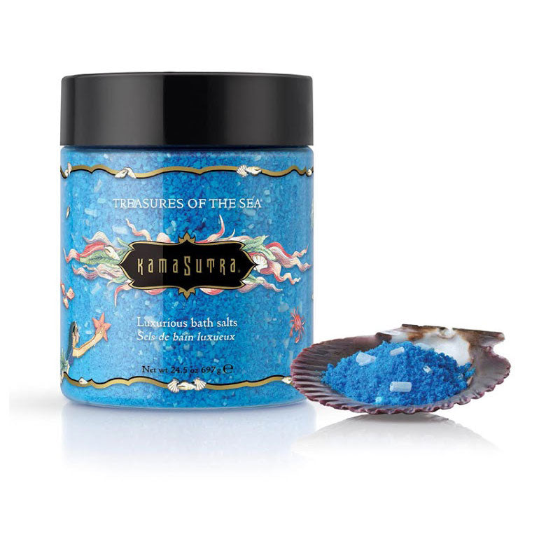 Kama Sutra Treasures of the Sea Bath Salts 24.5 oz