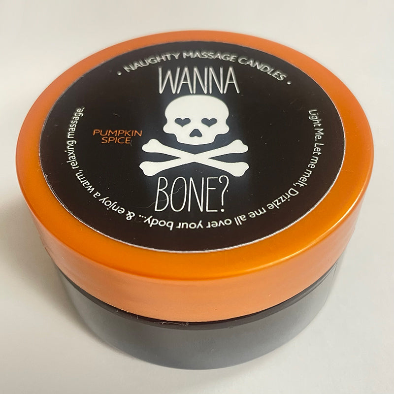 Kama “Wanna Bone” Pumkin Spice Massage Candle 1.7 oz