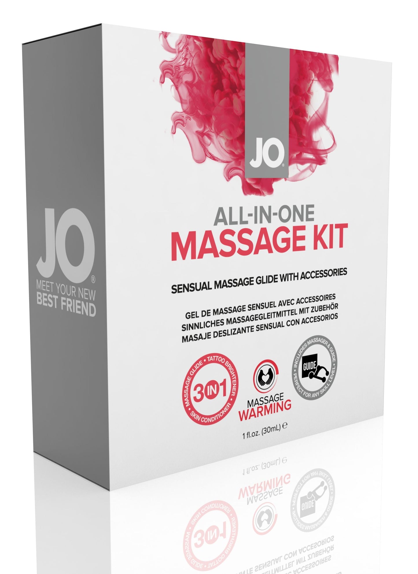 System JO All-in-One Massage Kit - Warming - Gift Set