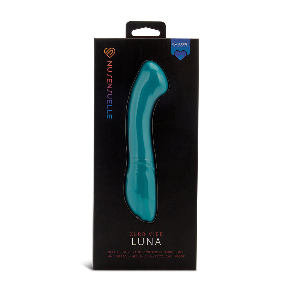 Nü Sensuelle Luna Velvet Touch Vibe - Emerald Green