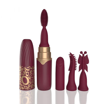 Screaming O SCALIP Rechargeable Vibrating Lipstick - Merlot