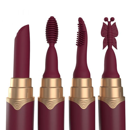 Screaming O SCALIP Rechargeable Vibrating Lipstick - Merlot