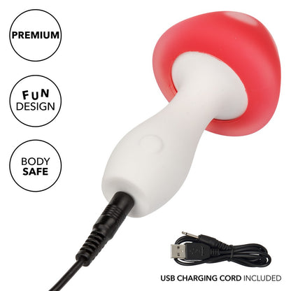 CalExotics Naughty Bits Muff Shroom Playful Massager