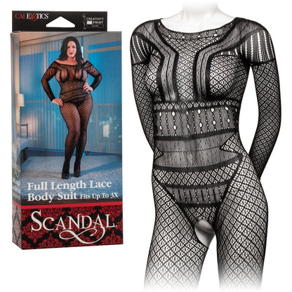 Calexotics Scandal Full Length Lace Body Suit