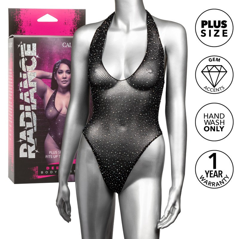 CalExotics Radiance Deep V Body Suit