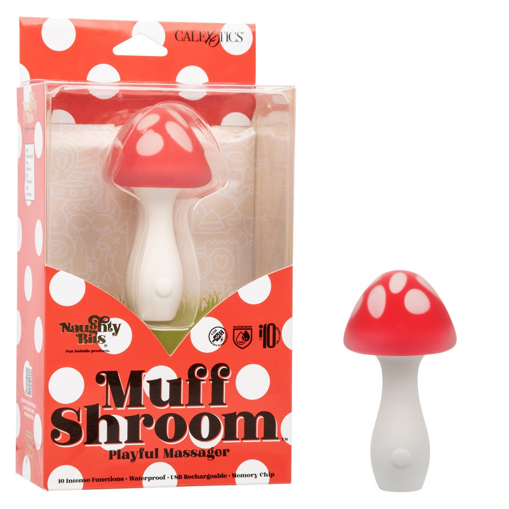 CalExotics Naughty Bits Muff Shroom Playful Massager