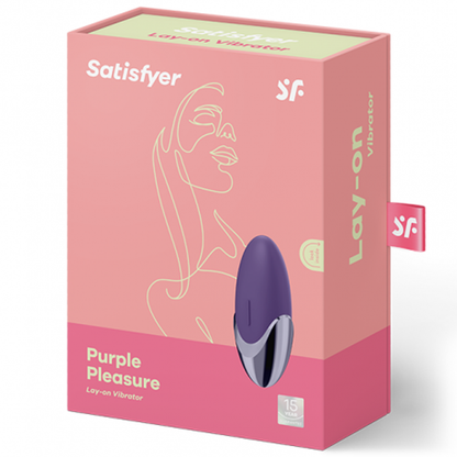 Satisfyer Lay-On Purple Pleasure Vibrator