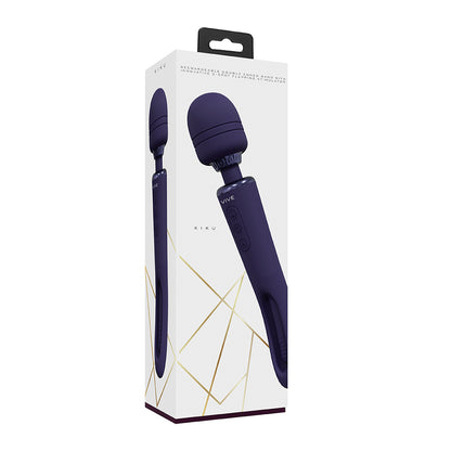 Shots Kiku Double Wand with G-Spot Purple