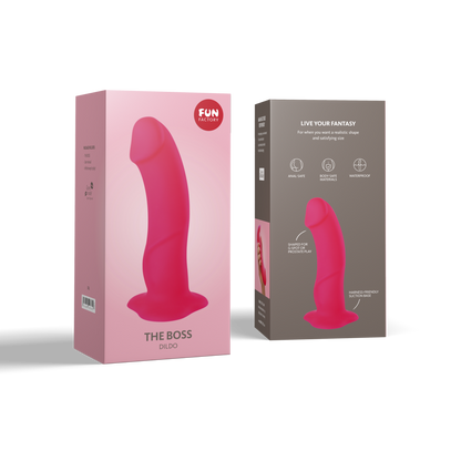 Fun Factory Boss Realistic Dildo - Black